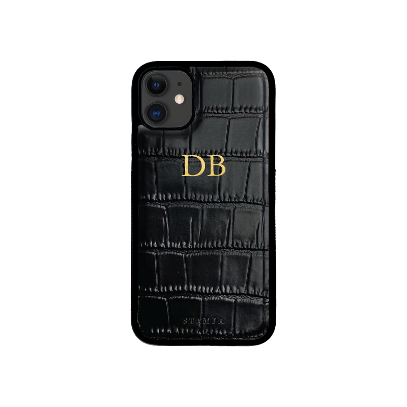 IPHONE 12 MINI CROC CLASSIC MONOGRAM