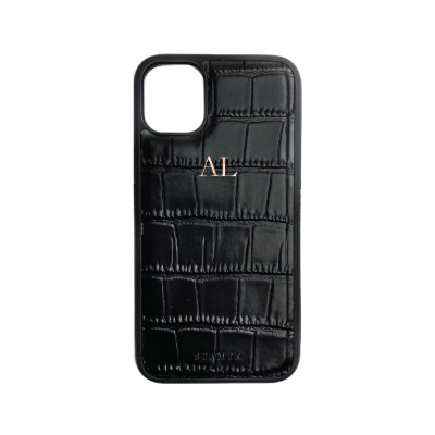 IPHONE 11 PRO MAX CROC NEGRO