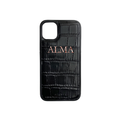 IPHONE 12 MINI CROC NEGRO