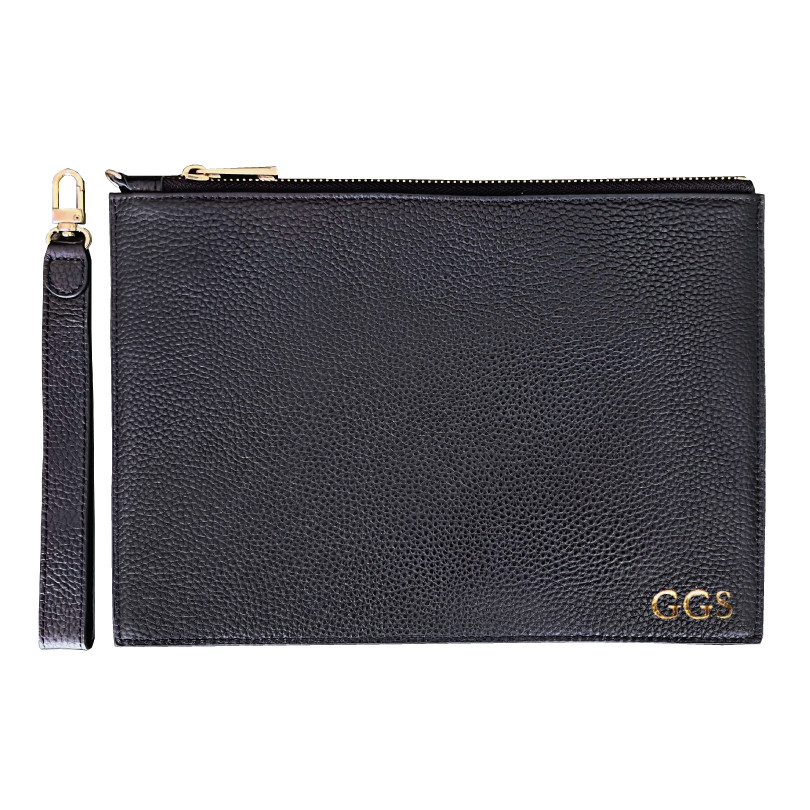 CLUTCH NEGRO CLASSIC MONOGRAM