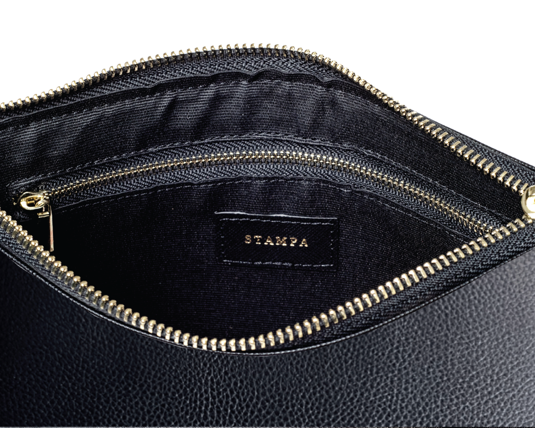 CLUTCH NEGRO BOLD SERIF