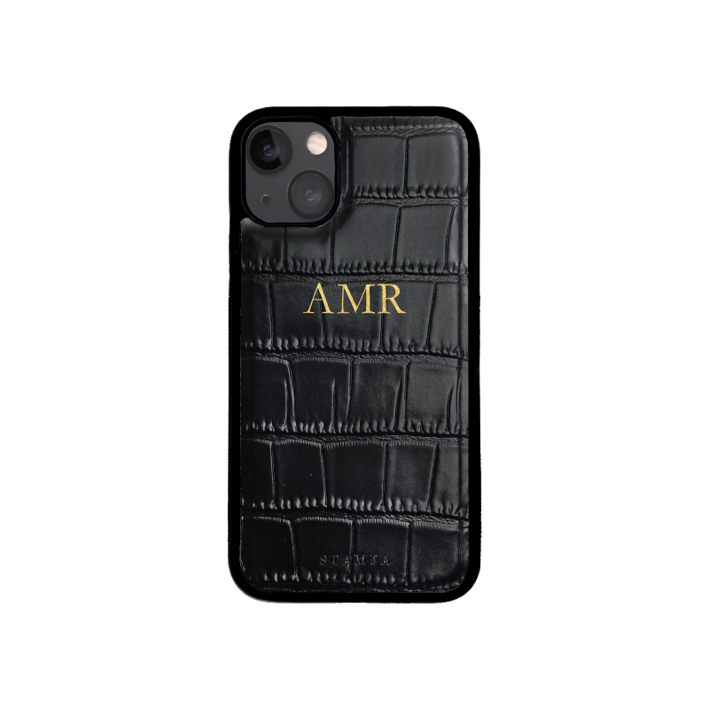 IPHONE 14 PLUS CROC CLASSIC MONOGRAM