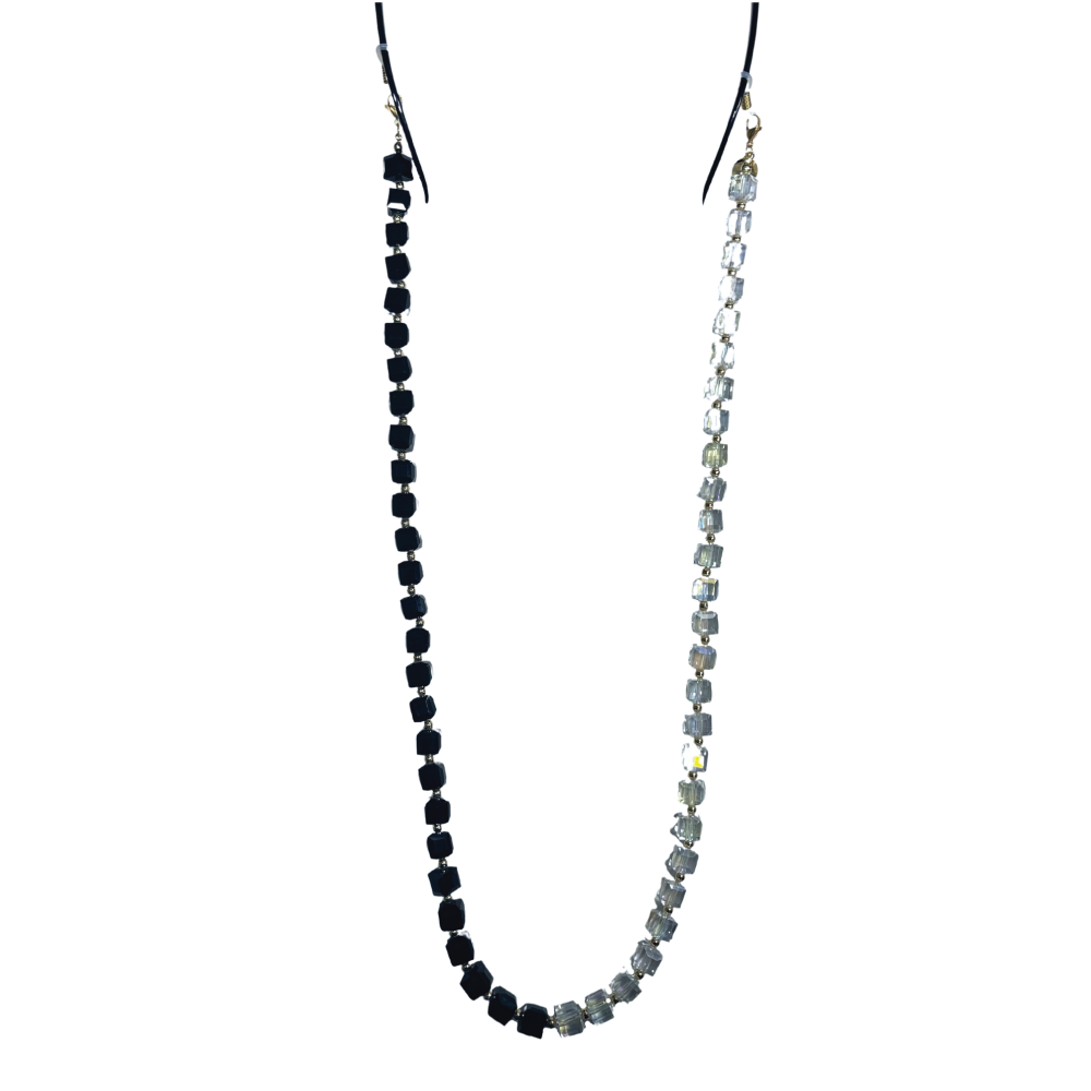 BLACK AND CLEAR CHAIN