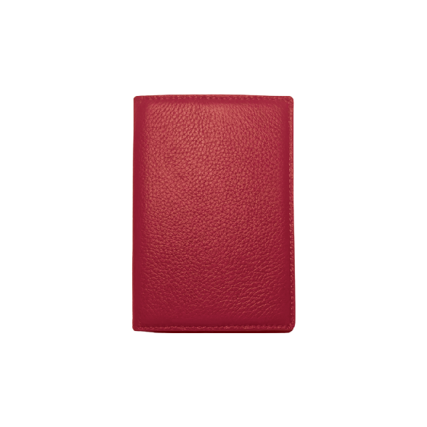 PORTA PASAPORTE ROJO