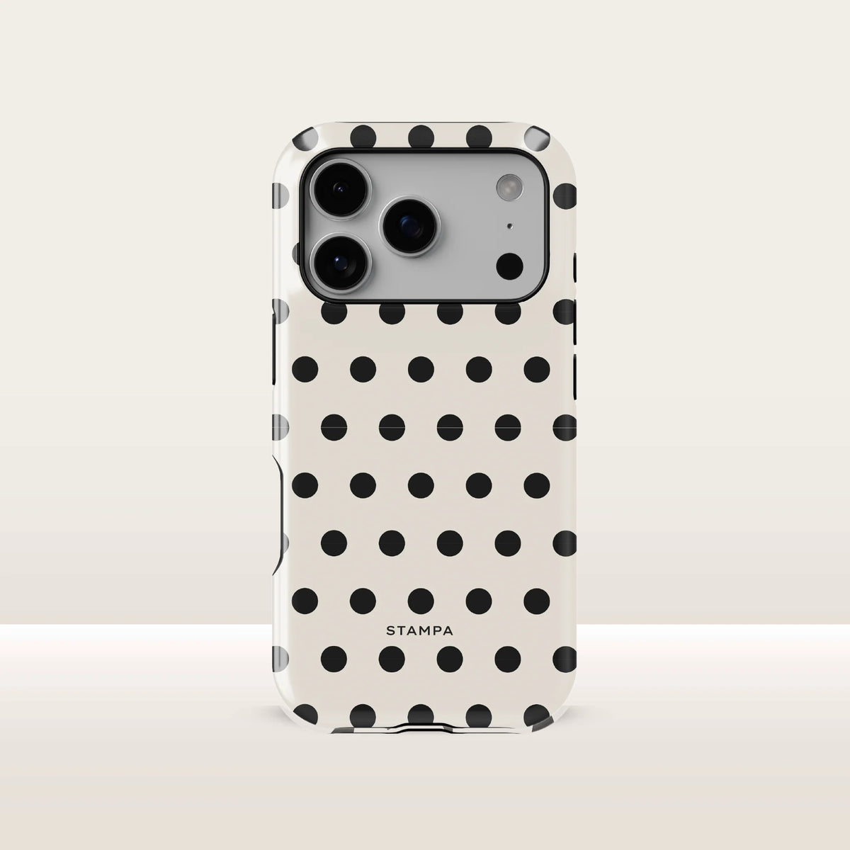 17 Pro Max Polka Dots snap case by STAMPA